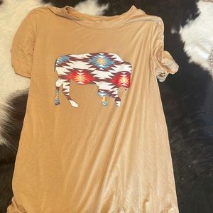 Aztec Buffalo Tee